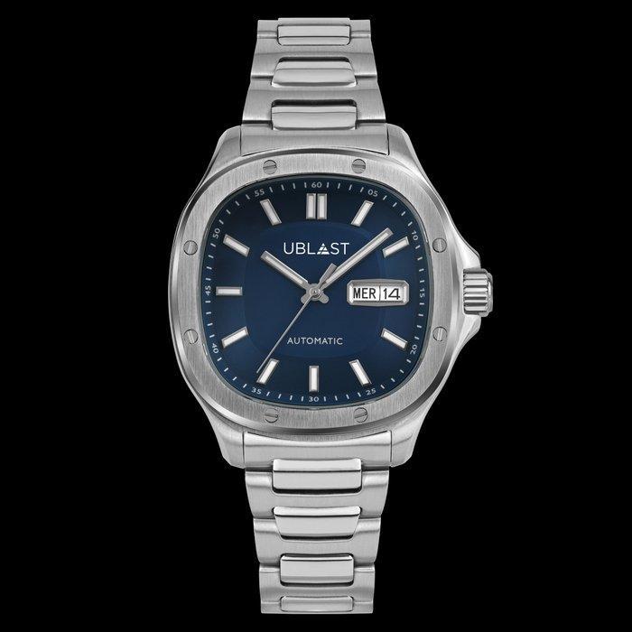 Ublast - Quadrangular Index - Sapphire Glass -, Sieraden, Tassen en Uiterlijk, Horloges | Heren