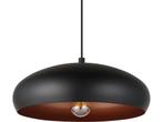 EGLO Mogano 1 Hanglamp - E27 - Ø 40 cm - Zwart/Koper, Verzenden, Zo goed als nieuw