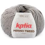 Katia Merino Tweed - 307 lichtgrijs - Merinogaren, Hobby en Vrije tijd, Breien en Haken, Ophalen of Verzenden, Nieuw