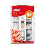 Kiss Full Cover Short Square Kunstnagels, Verzenden, Nieuw