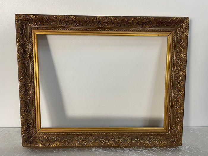 Lijst - Verguld hout - Schilderijlijst, Barokstijl, Antiek en Kunst, Curiosa en Brocante