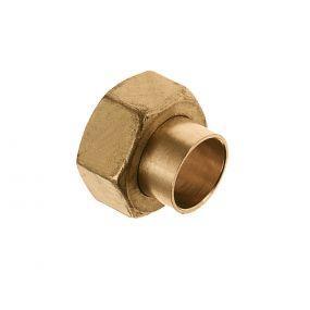 BONFIX Soldeer messing 2-delige koppeling 1 bi.dr. x 15 mm, Doe-het-zelf en Verbouw, Buizen en Afvoer, Ophalen of Verzenden