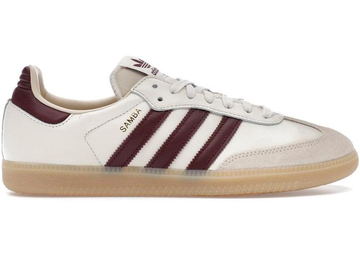 adidas Samba OG Wonder White Shadow Red - Maat 41 1/3 EU, Kleding | Heren, Schoenen, Ophalen of Verzenden