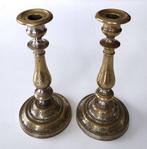 Taperstick (kleine blaker met een dunne pijp) Paar fakkels, Antiek en Kunst