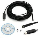 2 meter USB endoscoop Ø 7 mm met LED, Doe-het-zelf en Verbouw, Ophalen of Verzenden, Nieuw