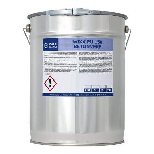 Wixx PU 150 Betonverf 100% Transparant 2.5L, Doe-het-zelf en Verbouw, Verf, Beits en Lak, Verf, Nieuw, Minder dan 5 liter, Verzenden