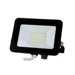 LED bouwlamp - Zwart - 30W - 2400 lumen - Met beugel, Tuin en Terras, Nieuw, Minder dan 50 watt, Netvoeding, Led