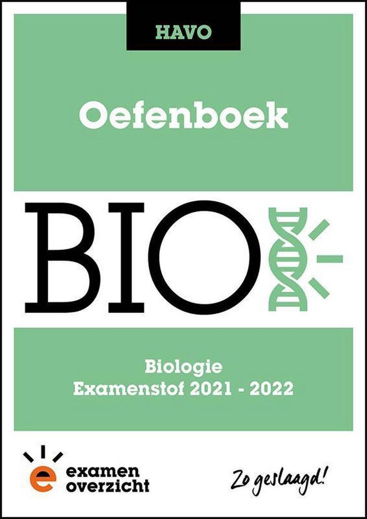 ExamenOverzicht - Oefenboek Biologie HAVO 9789493237278, Boeken, Schoolboeken, Gelezen, Verzenden