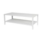 *WOONWINKEL* Brafab Chelles Salontafel Buiten Wit, Tuin en Terras, Tuinsets en Loungesets, Verzenden, Nieuw