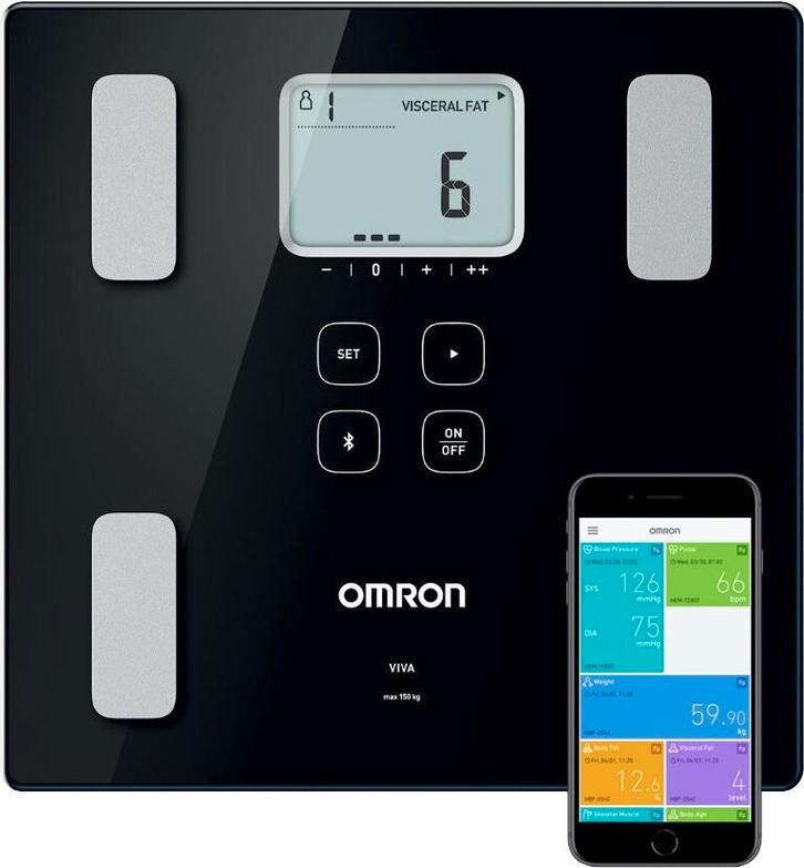 OMRON VIVA slimme weegschaal met lichaamsanalyse en, Zakelijke goederen, Kantoor en Winkelinrichting | Kantoormeubilair en Inrichting