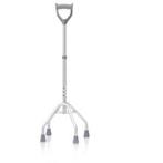 Moretti vierpoot wandelstok met gesloten handgreep, Verzenden, Nieuw