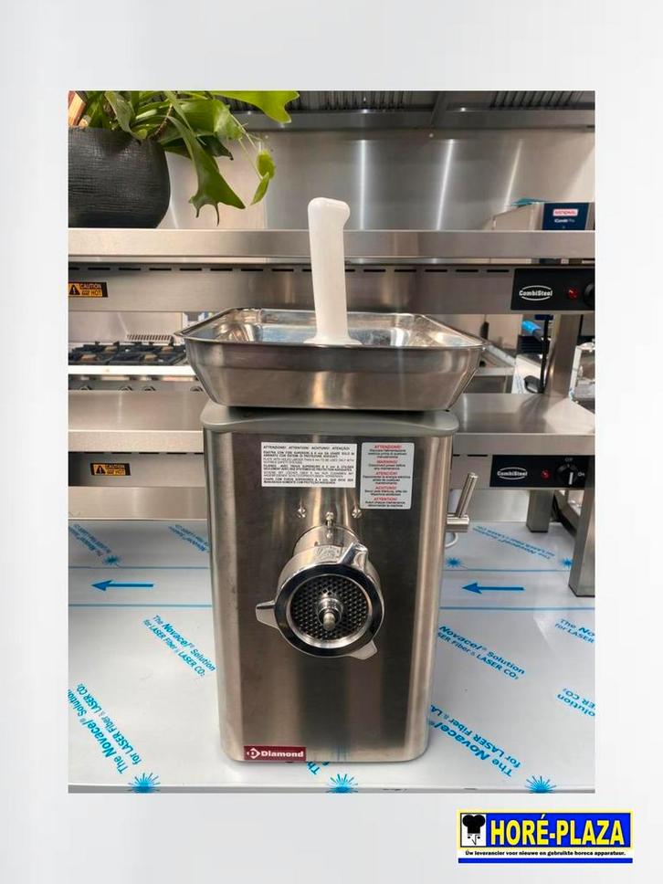 Diamond vleesmolen N°22 | gekoeld | RVS Monoblok, Zakelijke goederen, Horeca | Keukenapparatuur, Nieuw zonder verpakking, RVS Meubilair