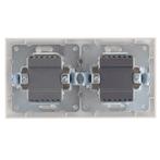 Wisselschakelaar Wissel/Wissel - Aigi Cika - Inbouw -, Doe-het-zelf en Verbouw, Elektra en Kabels, Ophalen of Verzenden, Nieuw