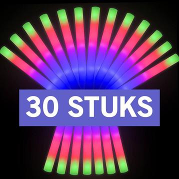 Foamsticks | Lichtstaven 30 Stuks beschikbaar voor biedingen