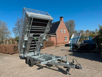 elektrische kipper 402x203, 3,5T, Loofrekken, oprijplaten beschikbaar voor biedingen