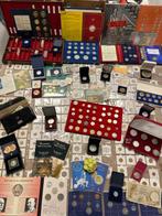 Wereld. Partij diverse munten, penningen, bankbiljetten +