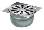 Afvoer Put | RVS | 100 x 100 mm | 18 l/min HorecaTraders, Verzenden, Nieuw in verpakking
