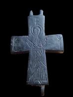 Byzantijns Brons Kruis - 65.1 mm