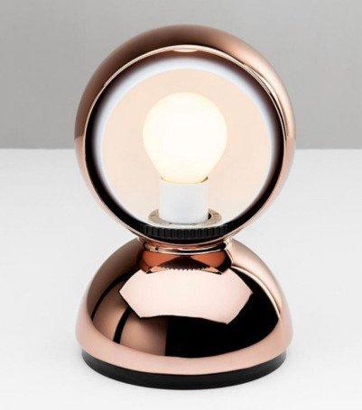 Artemide - Vico Magistretti - Lamp - Eclisse Rame - Staal,, Antiek en Kunst, Antiek | Lampen