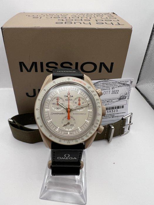Omega x Swatch - MoonSwatch - Mission to Jupiter - Zonder, Sieraden, Tassen en Uiterlijk, Horloges | Heren