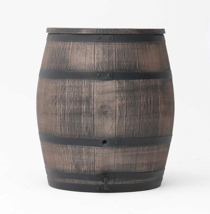 Houten wijnvat regenton - Ontdek de voordelen op Voertonnen., Tuin en Terras, Regentonnen, Nieuw