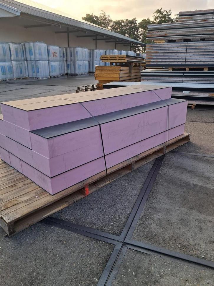 Restpartij!! Kantplank 8 mm antraciet 300x2550 mm | MPDIVERS, Doe-het-zelf en Verbouw, Isolatie en Afdichting, 12 cm of meer, 15 m² of meer