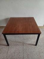 Salontafel - Metaal en teak. - Salontafel in Scandinavische