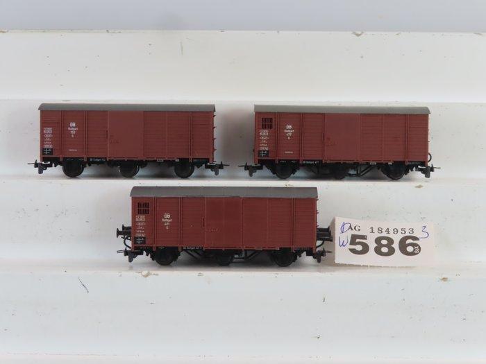 Bemo H0e - Modeltrein goederenwagon (3) - 3 Twee-assige, Hobby en Vrije tijd, Modeltreinen | H0