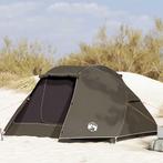 vidaXL Vistent 5-persoons waterdicht bruin, Caravans en Kamperen, Verzenden, Nieuw, Tot en met 2