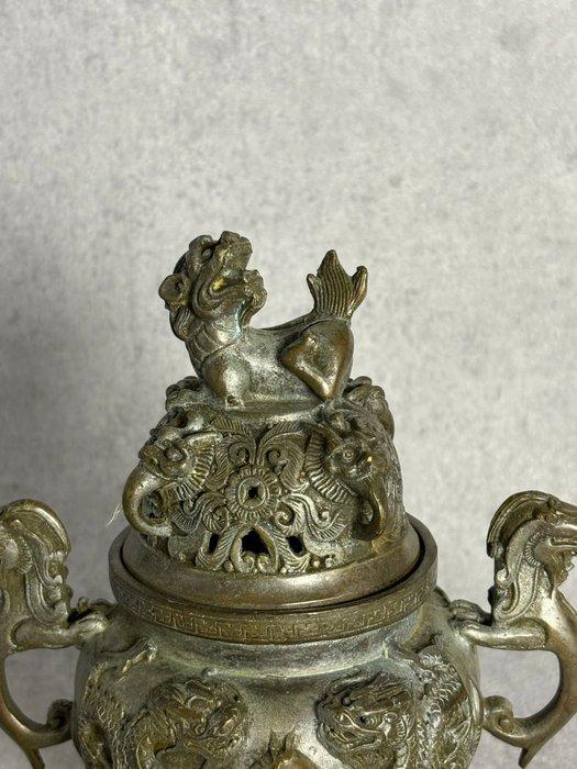 Wierookbrander - Brons - China - Eind 20e eeuw, Antiek en Kunst, Antiek | Overige Antiek
