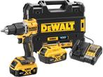 DeWalt DCD100YP2T-QW Accu klopboormachine 18V 5,0Ah Li-Ion, Verzenden, Zo goed als nieuw