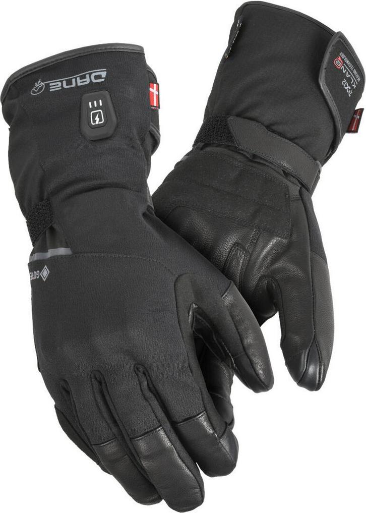 DANE Inuit Verwarmde Zwarte Waterdichte Winterhandschoenen, Motoren, Kleding | Motorkleding, Heren, Nieuw met kaartje, Handschoenen