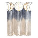 Handgemaakte Macramé Hanger Levensboom en Maanfasen (100 cm), Sieraden, Tassen en Uiterlijk, Kettinghangers, Nieuw, Verzenden