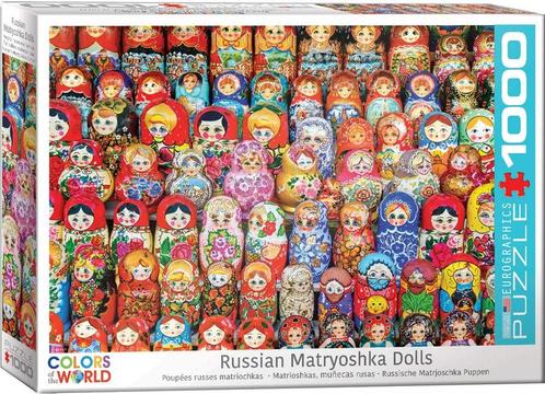 Russian Matryoshkas Dolls Puzzel (1000 stukjes) |, Hobby en Vrije tijd, Denksport en Puzzels, Nieuw, Verzenden