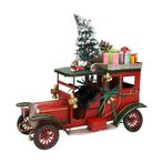 Beeldje - Kerstdecoratie - auto - Metaal, Diversen, Kerst, Nieuw