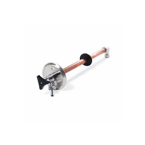 Luxe Vorstvrije Gevelkraancombinatie 22X3/4 Chroom, Doe-het-zelf en Verbouw, Sanitair, Ophalen of Verzenden