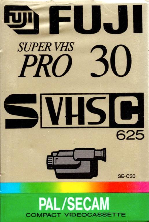 Fuji SE-C30 Super Super VHS-C 30 Compact Videocassette (Nieu, Audio, Tv en Foto, Fotografie | Professionele apparatuur, Nieuw