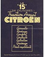 1951 CITROËN TRACTION AVANT LA 15 INSTRUCTIEBOEKJE FRANS, Auto diversen, Handleidingen en Instructieboekjes