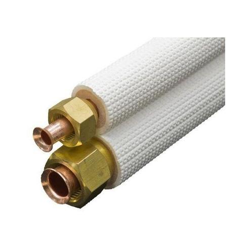 Kant & klaar airco dubbele koelleiding 1/4 x 1/2 flare - 1, Doe-het-zelf en Verbouw, Verwarming en Radiatoren, Verzenden