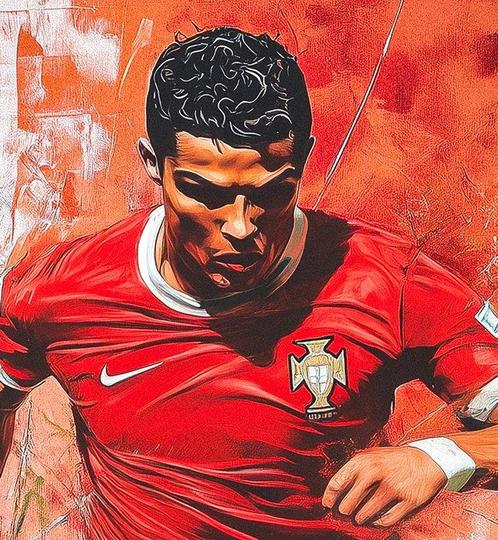 L.A French (1992) - C.Ronaldo, Antiek en Kunst, Kunst | Schilderijen | Modern