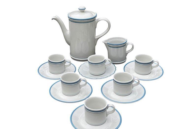 Richard Ginori - Koffieservies (16) - Porselein, Keramiek -, Antiek en Kunst, Antiek | Meubels | Tafels