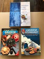 3 Traditioneel Griekse Kookboeken - Standaardwerken, Ophalen of Verzenden, Zo goed als nieuw