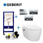 UP100 Toiletset 18 Idevit Alfa Met Bidet Rimfree En, Ophalen of Verzenden, Nieuw