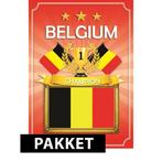 EK/WK Belgie feestartikelen en versiering - Belgie versier.., Nieuw, Verzenden