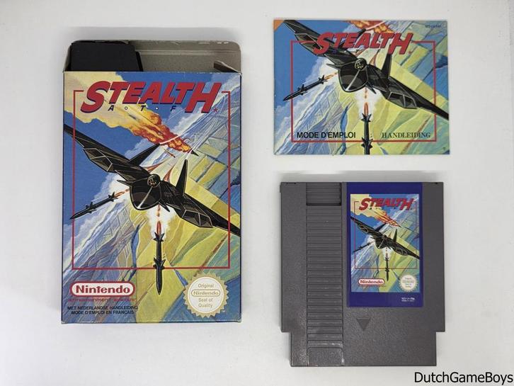 Nintendo Nes – Stealth ATF - FAH, Spelcomputers en Games, Games | Nintendo NES, Gebruikt, Verzenden