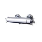 Douchethermostaat Wiesbaden Cool Touch Cross Chroom 15cm HOH, Ophalen of Verzenden, Nieuw, Chroom, Kraan