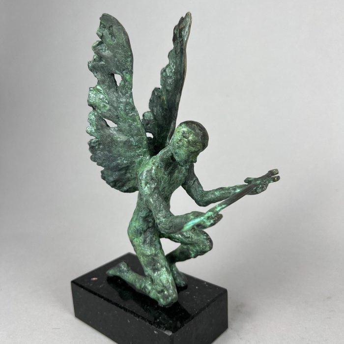 J. Chol - The Guardian Angel (Bronze), Antiek en Kunst, Kunst | Designobjecten