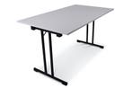 Inklapbare tafel recht | 160x80 | T-frame, Ophalen of Verzenden, Nieuw, Kunststof