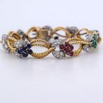 Armband - 18 karaat Geel goud - 8.00ct. tw. Diamant, Nieuw