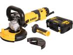 DeWalt DWE4257KT-QS - Haakse slijper - 1500W 10000 tpm -, Doe-het-zelf en Verbouw, Gereedschap | Schuurmachines, Verzenden, Zo goed als nieuw